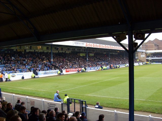 The East Stand During the Match